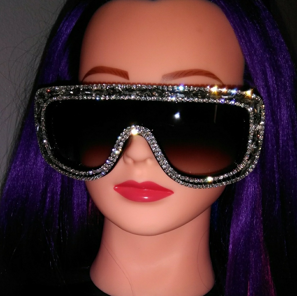 Custom Runway Shield Sunglasses